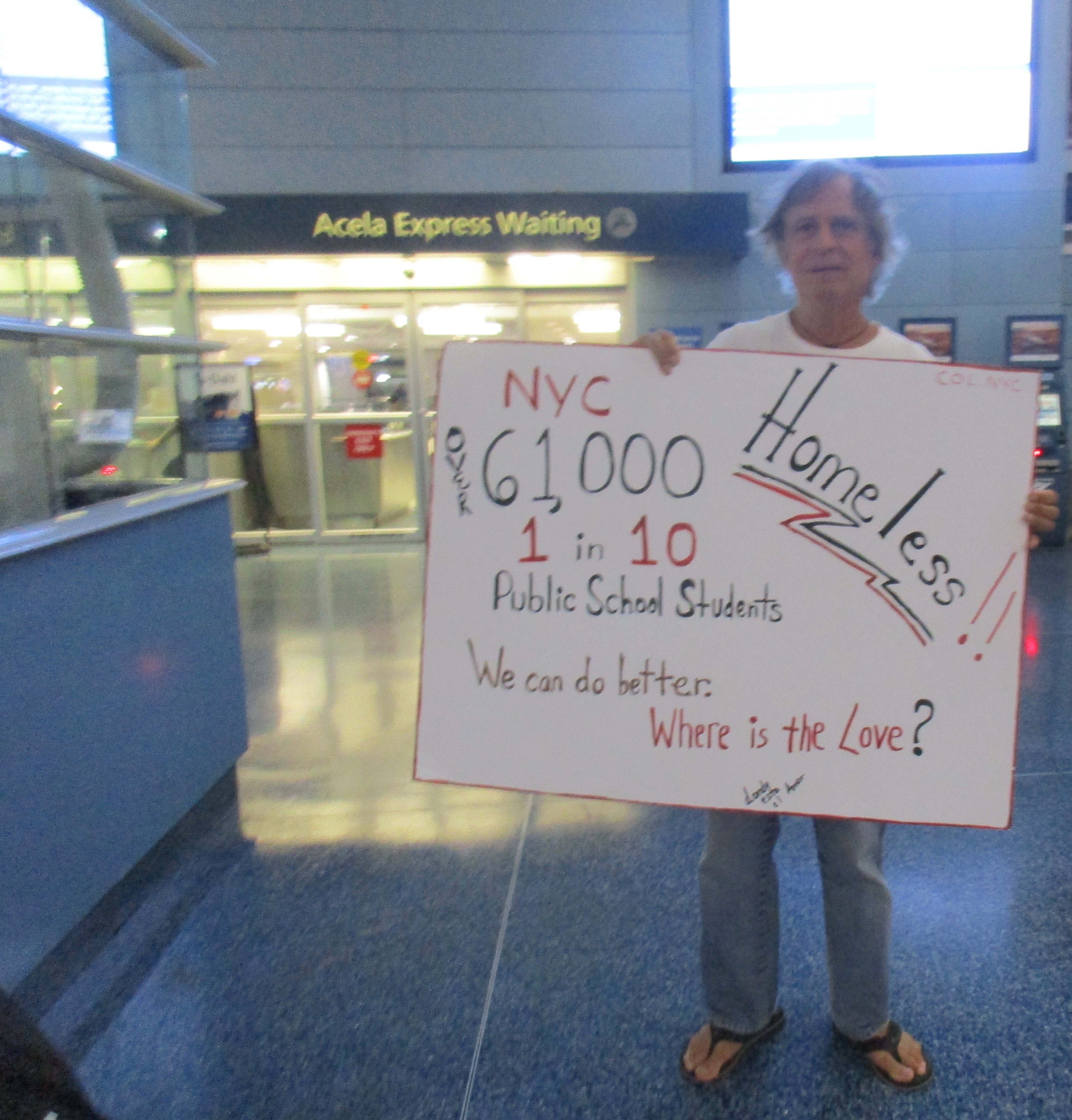 Tony Bellizzi Homelessness Project - Penn Station/MSG, Manhattan