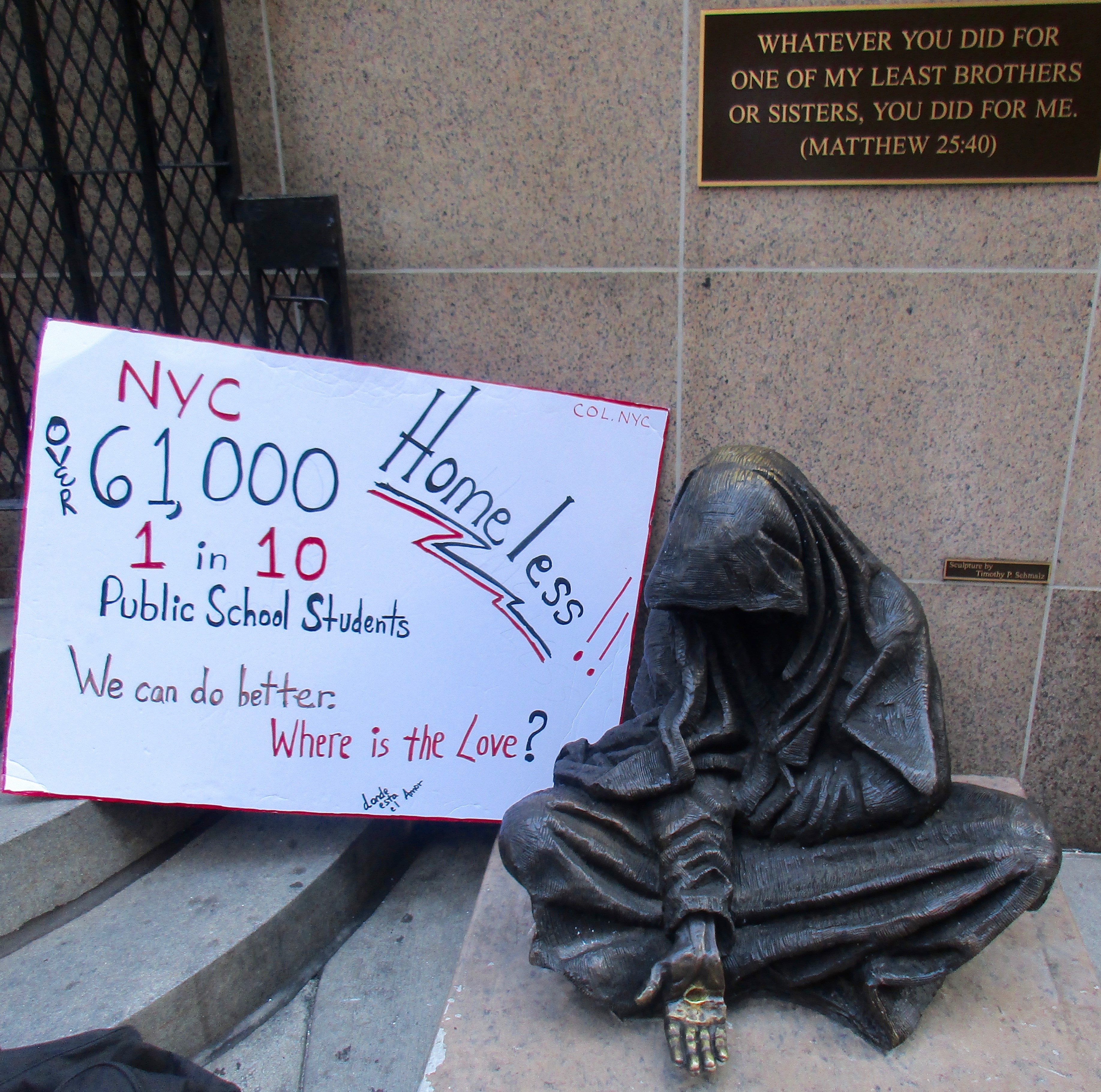 Tony Bellizzi Homelessness Project - Penn Station/MSG, Manhattan