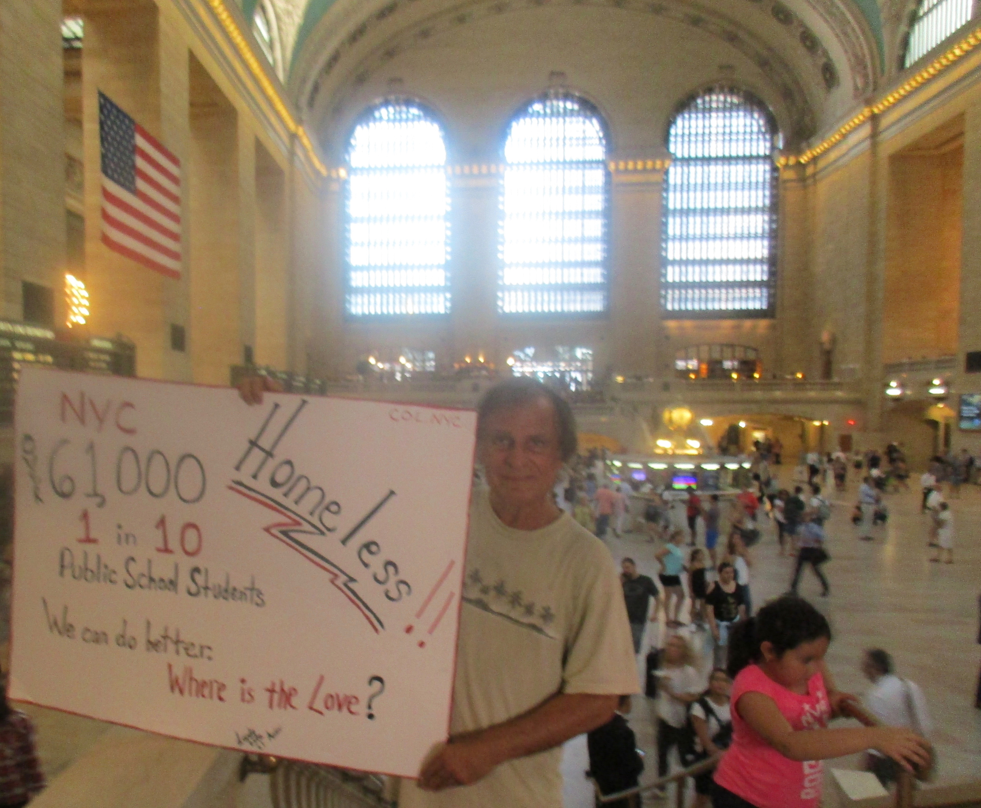 Tony Bellizzi Homelessness Project - Grand Central Terminal, Manhattan