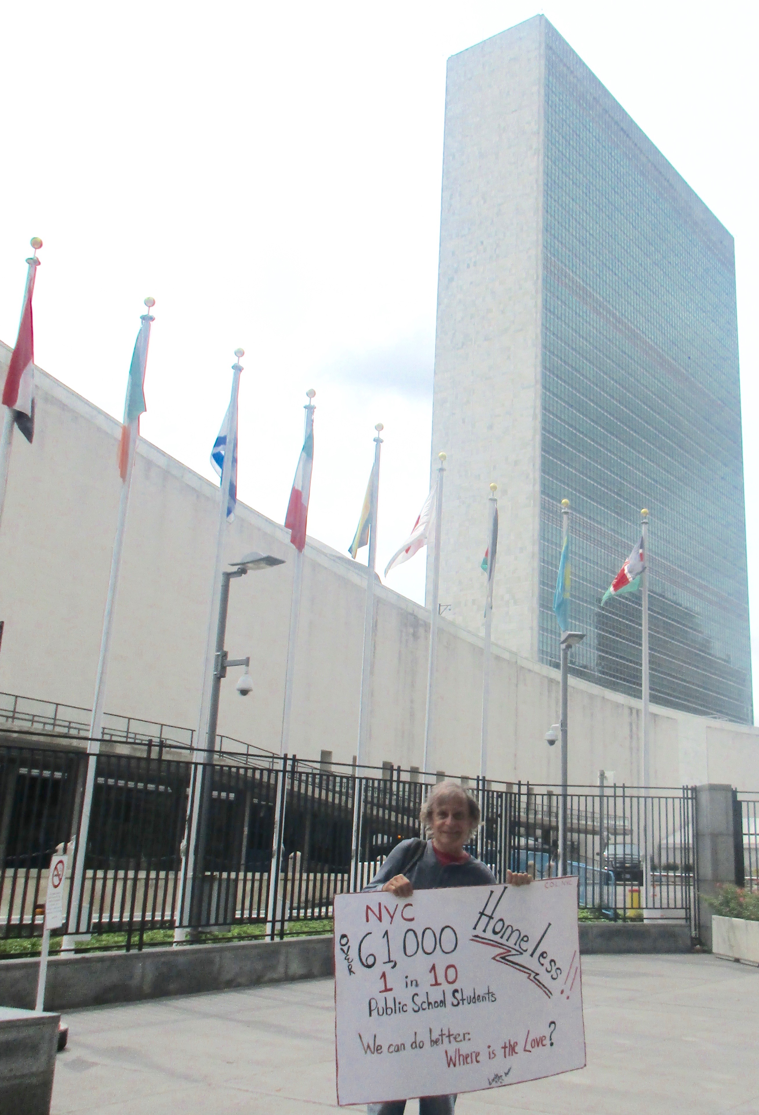 Tony Bellizzi Homelessness Project - United Nations Manhattan