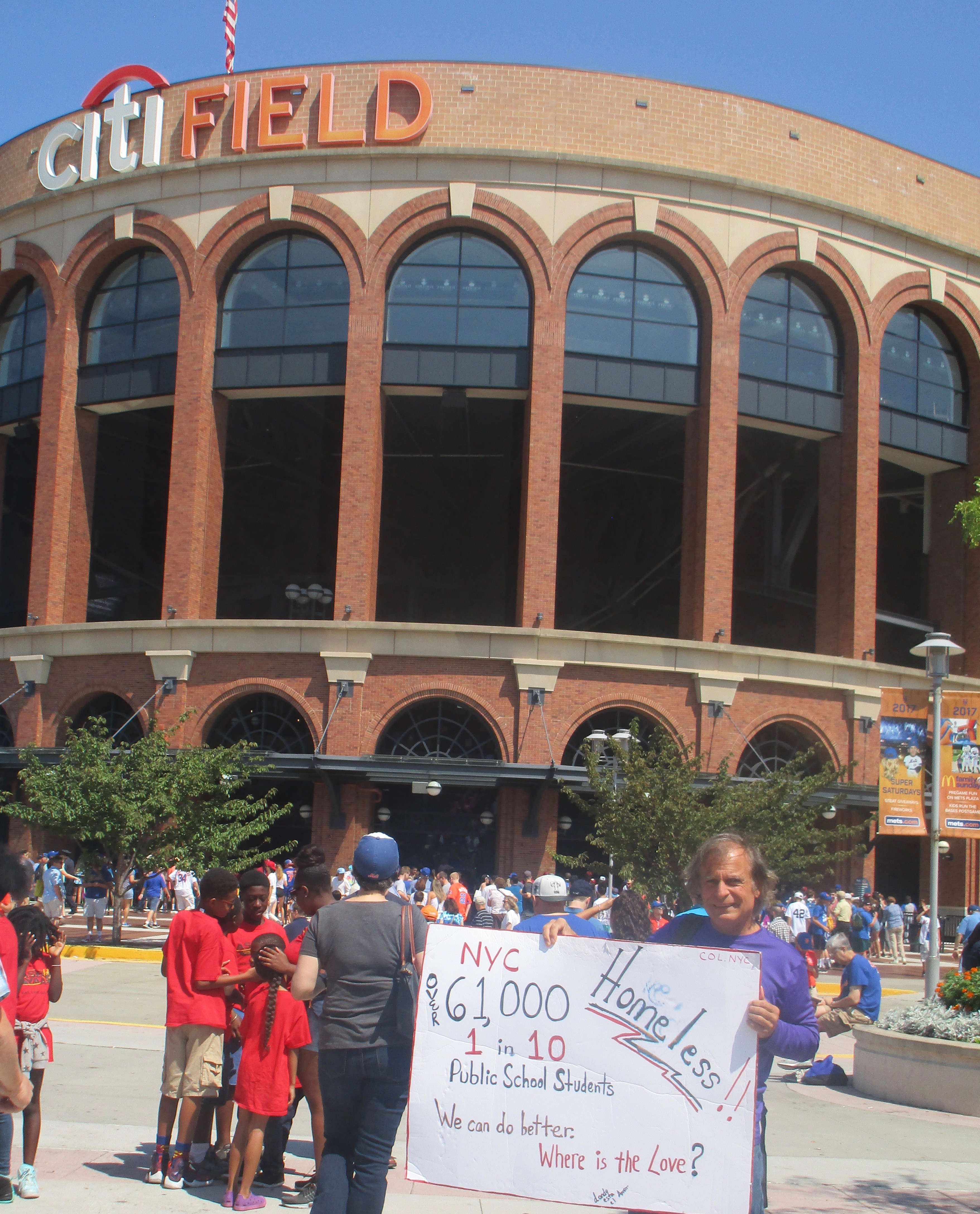 Tony Bellizzi Homelessness Project - Citifield Queens