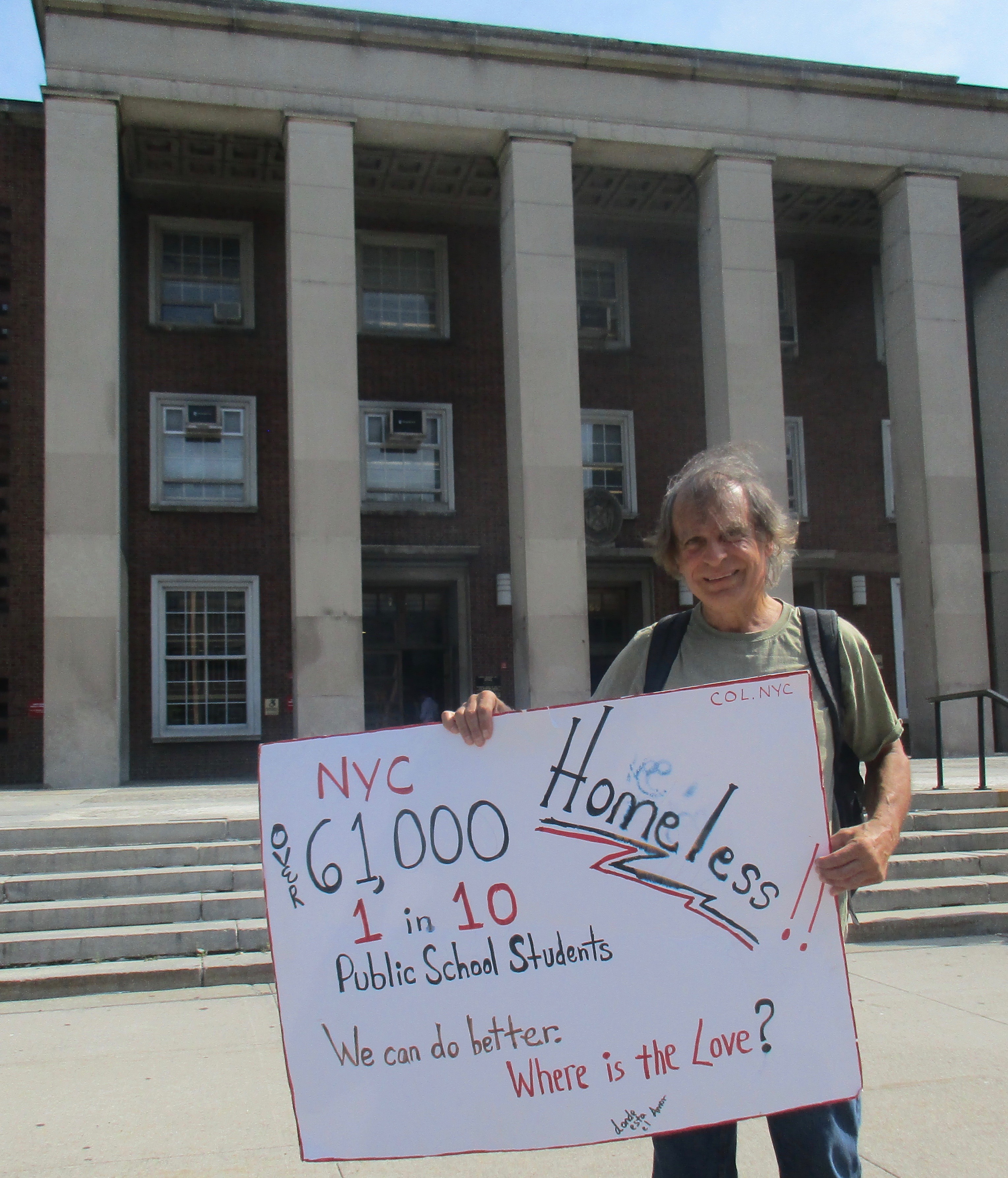 Tony Bellizzi Homelessness Project - Queens Borough Hall, Queens