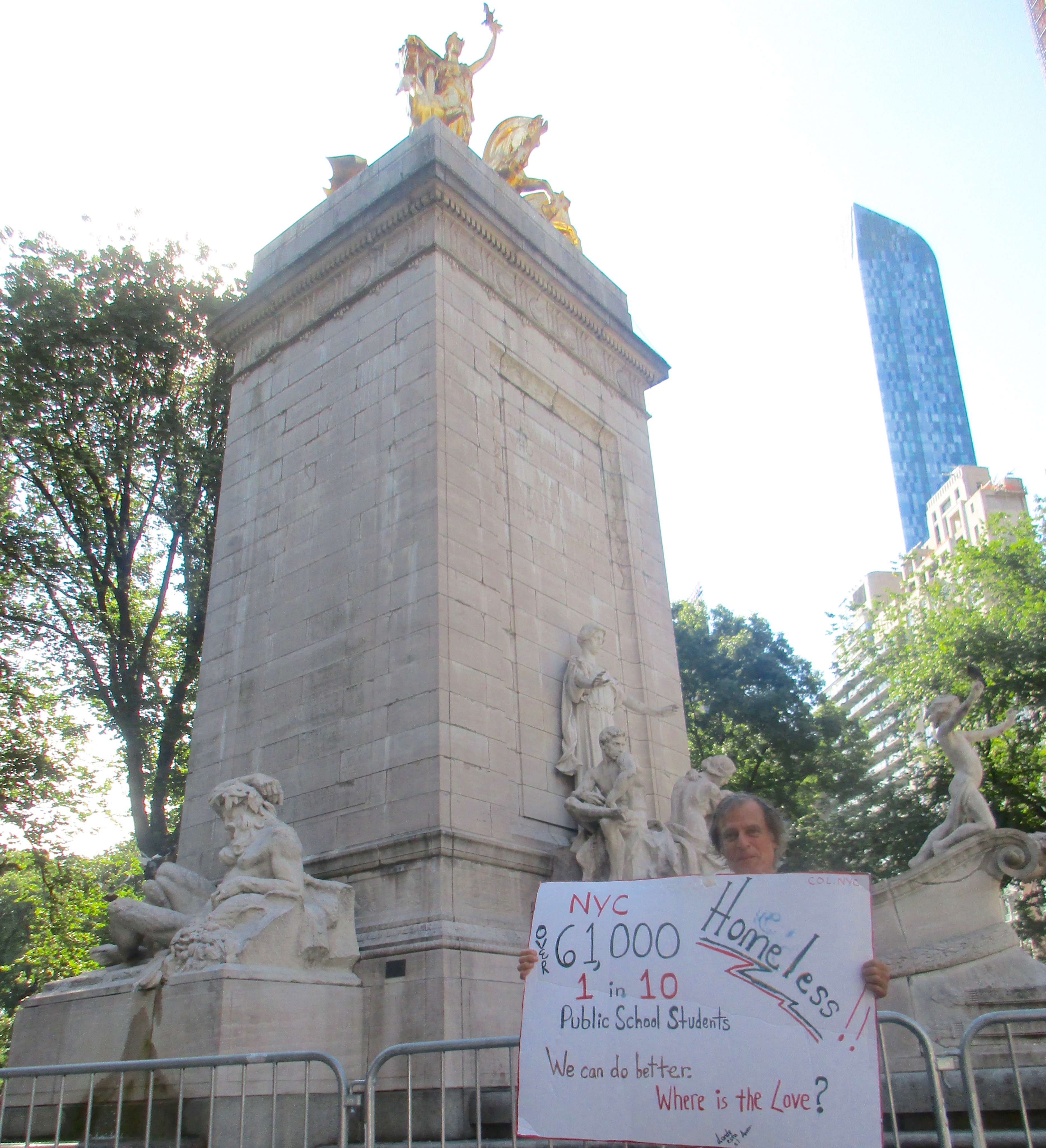 Tony Bellizzi Homelessness Project - Central Park, Manhattan