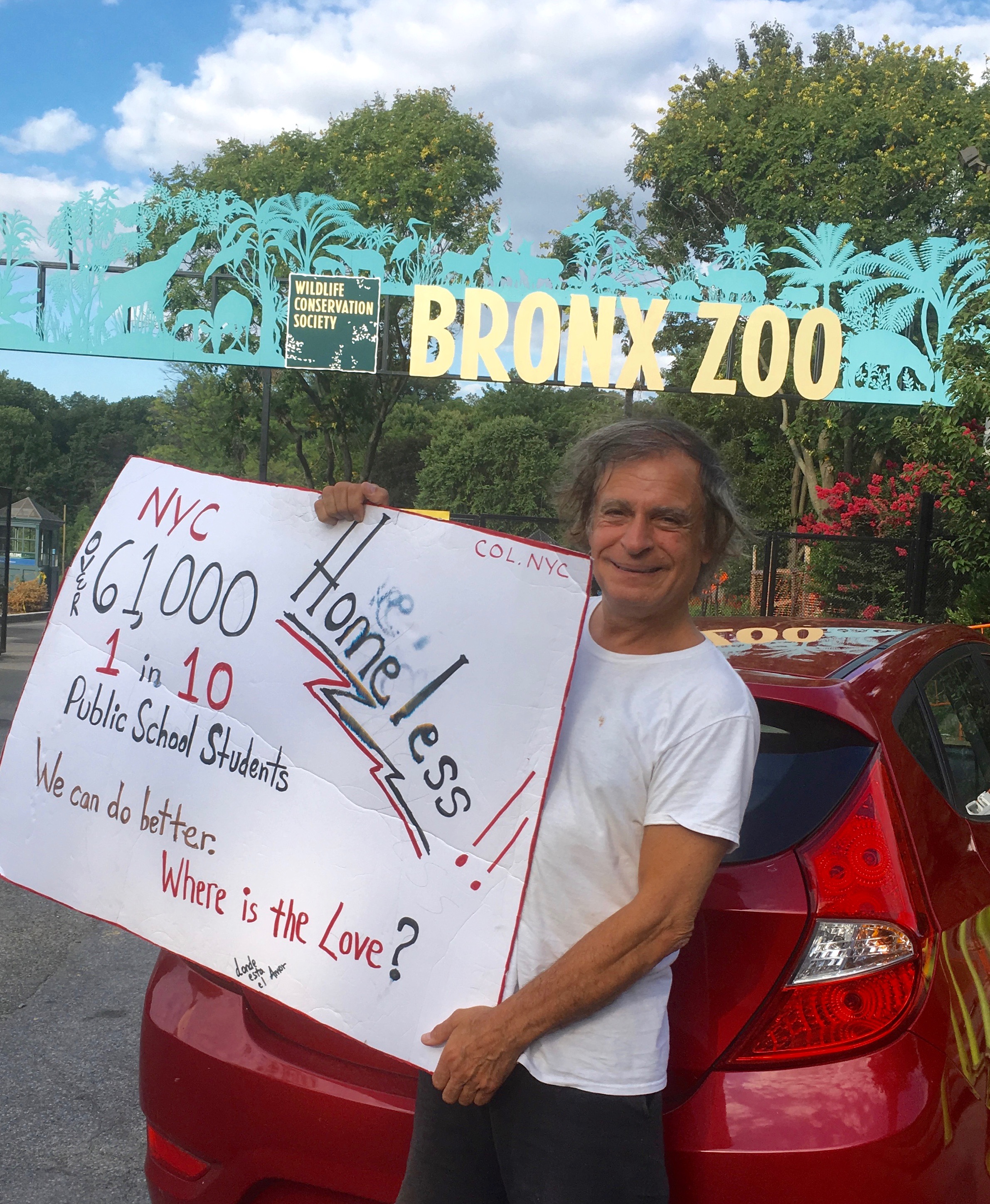Tony Bellizzi Homelessness Project Bronx Zoo, Bronx