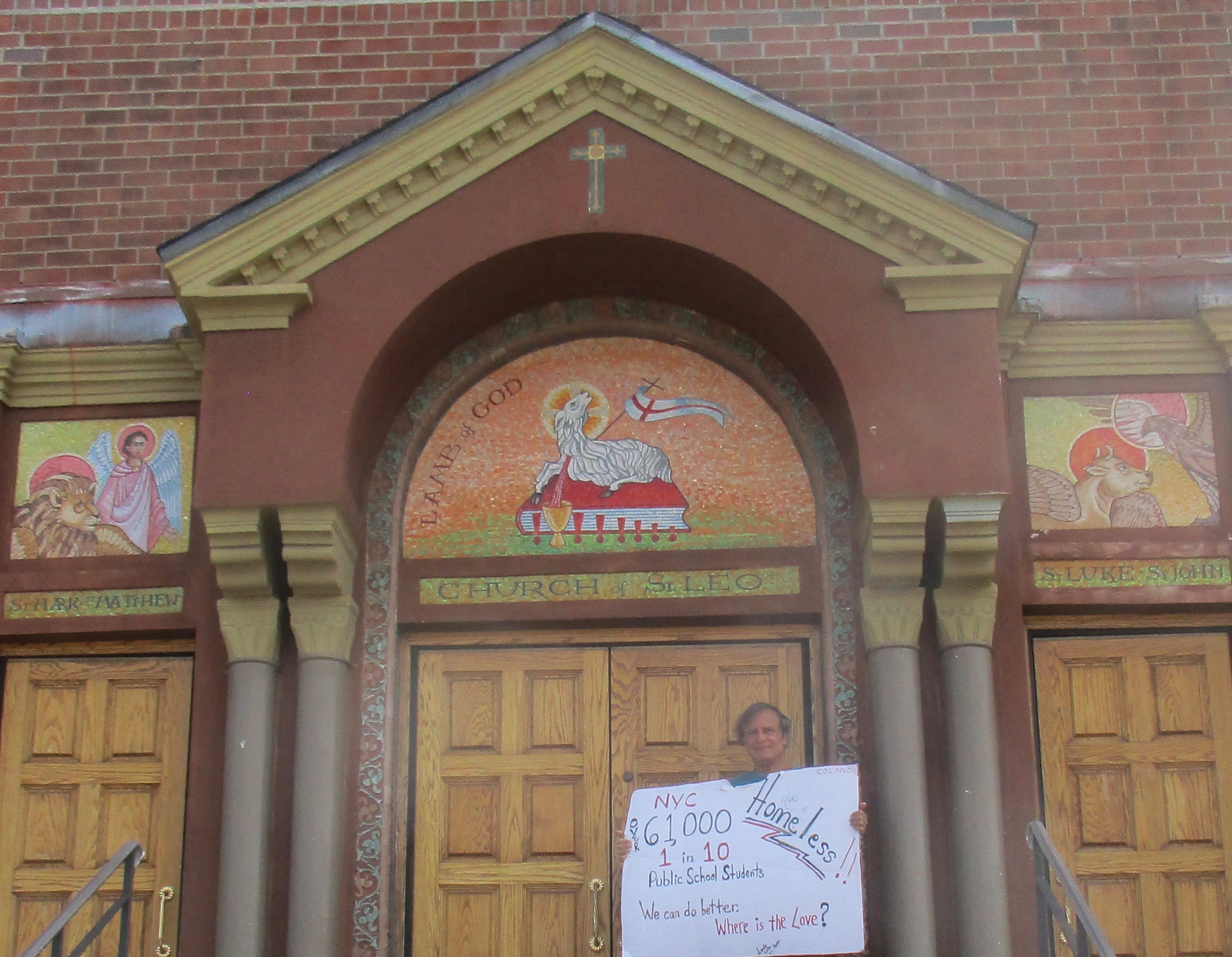 Tony Bellizzi Homelessness Project - St Leo Church, Corona Queens