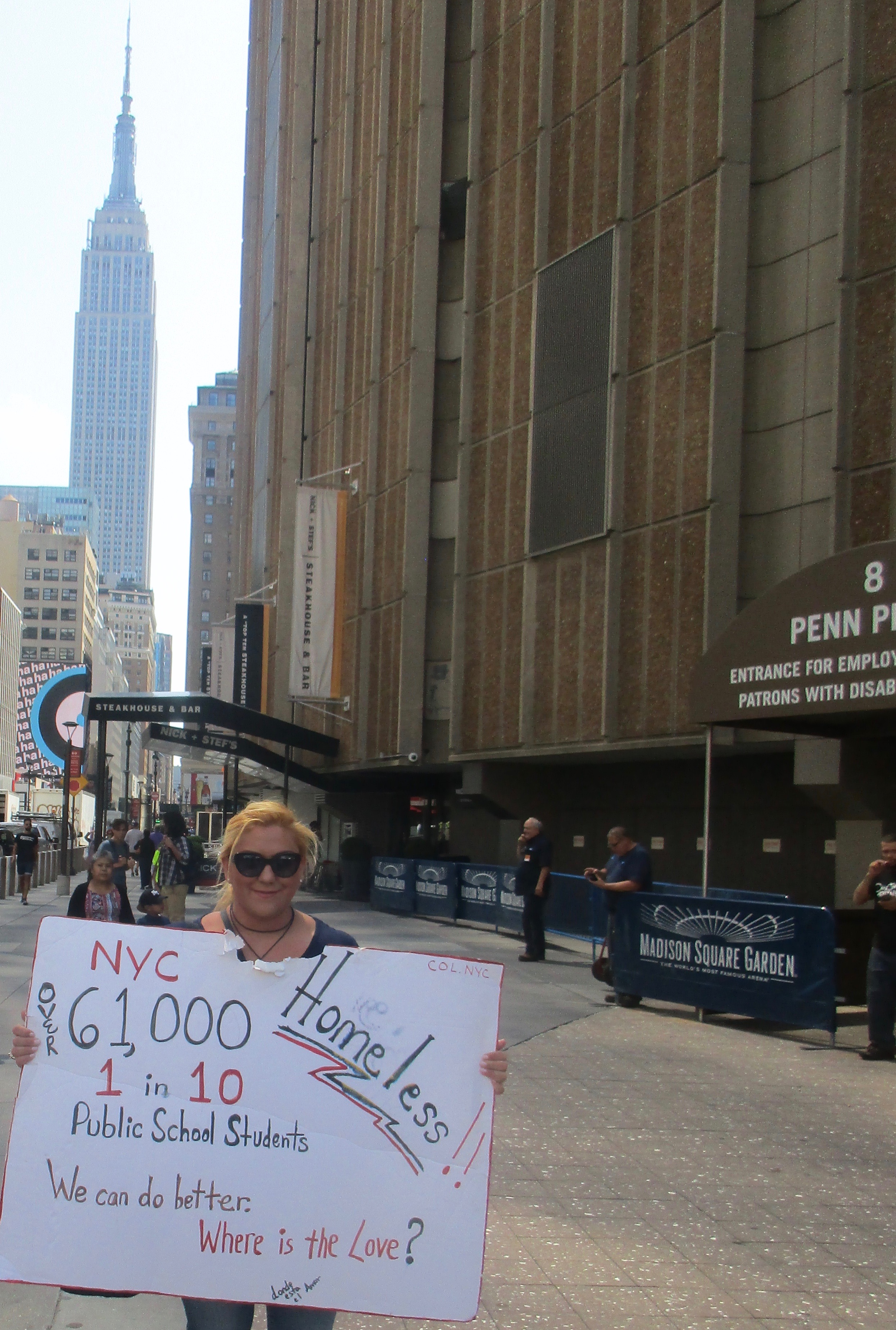 Tony Bellizzi Homelessness Project - Empire State Building, Herald Square, & Midtown - Manhattan